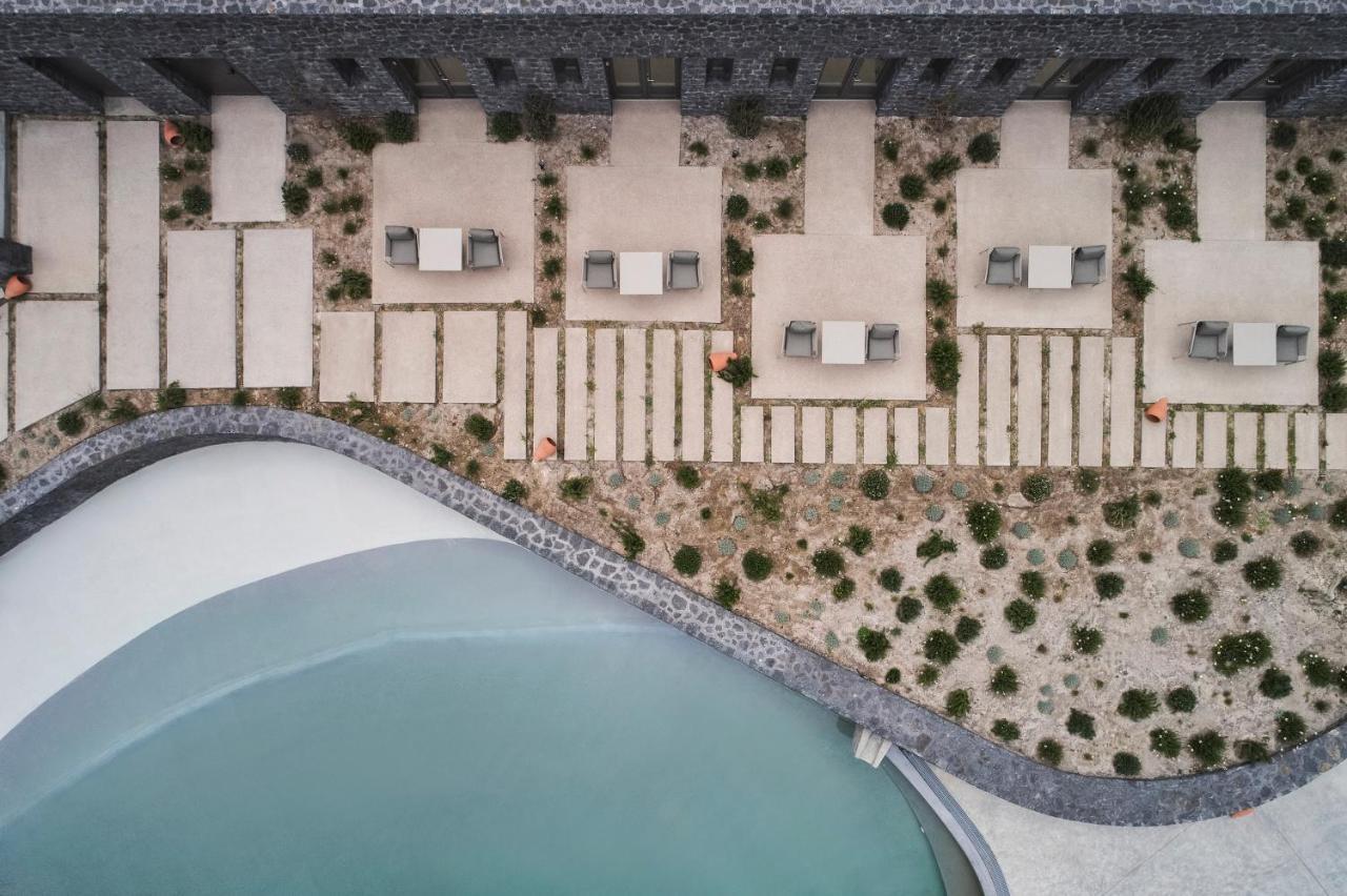 Orama Hotel & Spa Fira  Exteriör bild Aerial view of the hotel